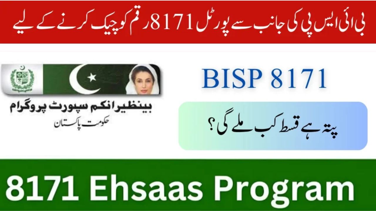 Ehsaas Program 8171 Check Online